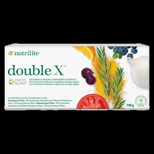 Multivitaminas / Multiminerales / Fitonutrientes Nutrilite™ Double X™