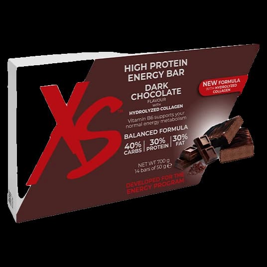 Barritas XS™ High Protein Energy Bar - Sabor chocolate negro