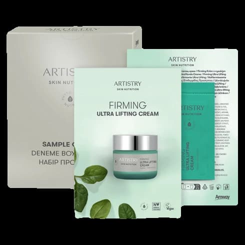 Caja con Tarjetas de Muestra de la Crema Reafirmante Ultra Lifting Artistry Skin Nutrition™