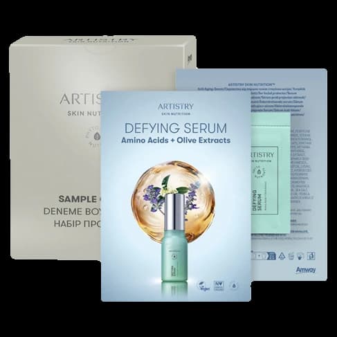 Caja con Tarjetas de Muestra del Sérum Antiedad Artistry Skin Nutrition™