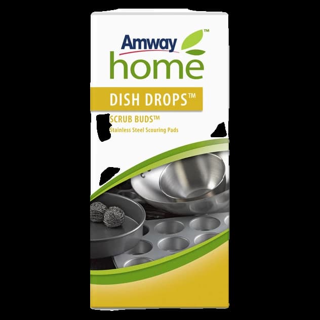 Estropajos de Acero Inoxidable Amway Home™ Dish Drops™ Scrub Buds™